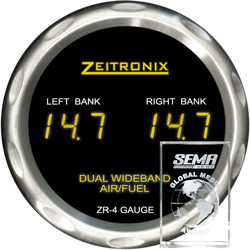 Zt-4 + ZR-4 Dual Wideband AFR Gauge