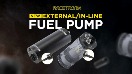 New Racetronix External Inline Fuel Pump