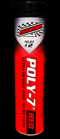 Professional Grade Red Poly-7 Racing Grease