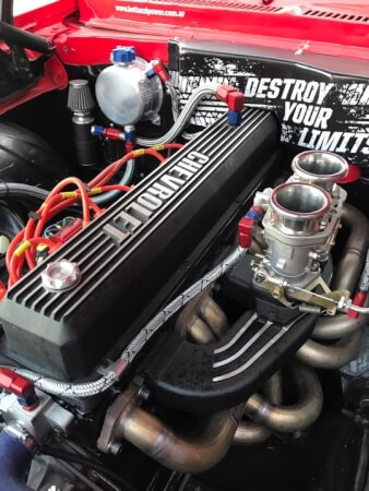 Inline 6L Chevy intake manifold