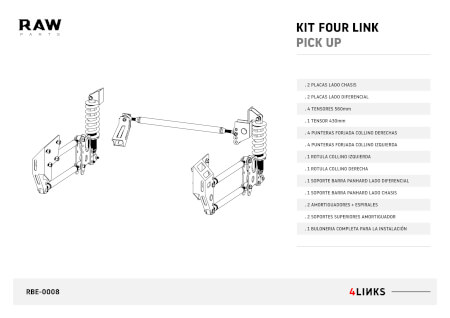 Truck Rear End - Four Link System