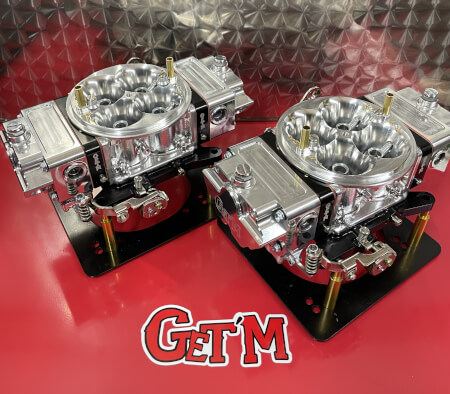 Billet four-barrel carburetors