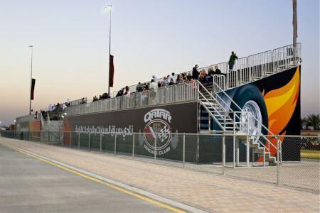 Track Seating Displays