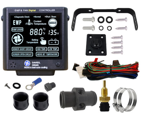 ELECTRIC WATER PUMP (EWP®) & FAN DIGITAL CONTROLLER #8002