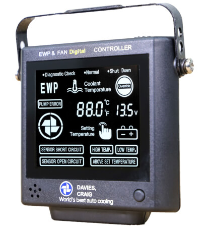 ELECTRIC WATER PUMP (EWP®) & FAN DIGITAL CONTROLLER #8002