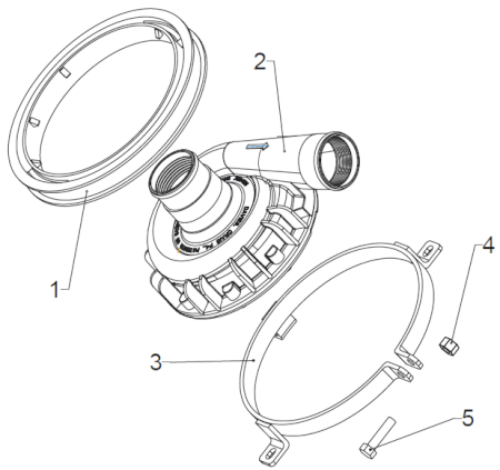 EWP Mounting Bracket Kit (115 / 130 / 150) (PART #8700)