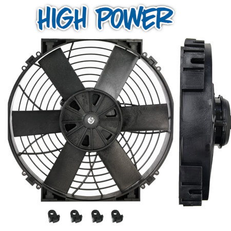 12" HIGH POWER THERMATIC® ELECTRIC FAN (12V) (0155)