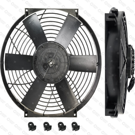 Brushless 16" High Power Thermatic® Electric Fan 24V (#0132)
