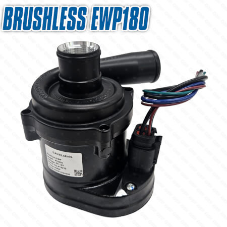 Brushless EWP®180 Kit - Remote Electric Water Pump