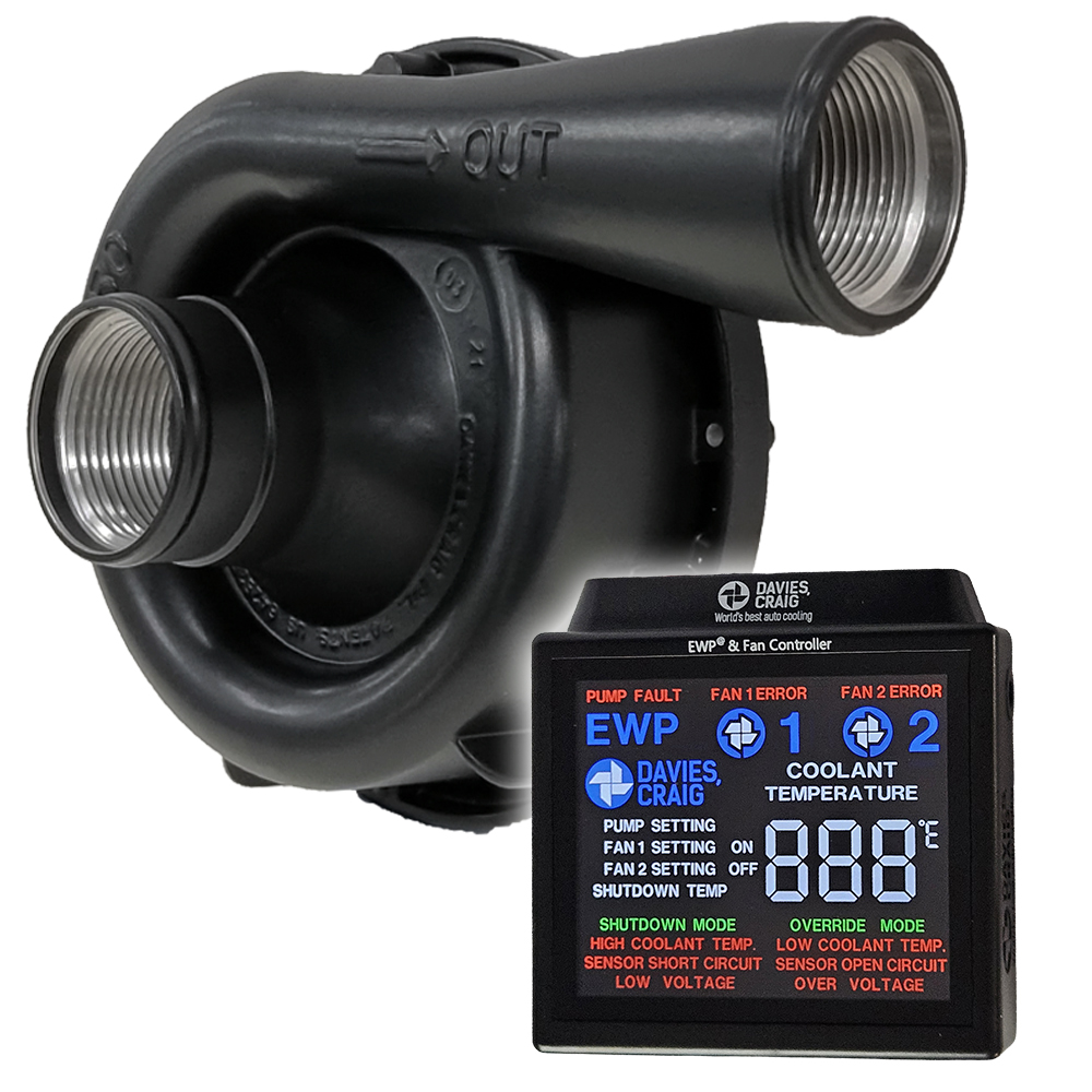 EWP150 BLACK COMBO ELECTRIC WATER PUMP & CONTROLLER (12V)