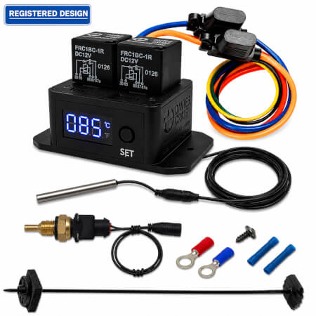 Digital Thermatic® Fan Switch - GEN II with M12 x 1.5 Sensor