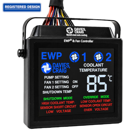 Electric Water Pump & Fan Digital Controller Colour Module