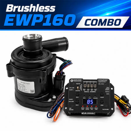 Brushless EWP®160 Combo - Remote Electric Water Pump