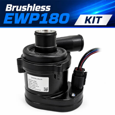 Brushless EWP®180 Kit - Remote Electric Water Pump