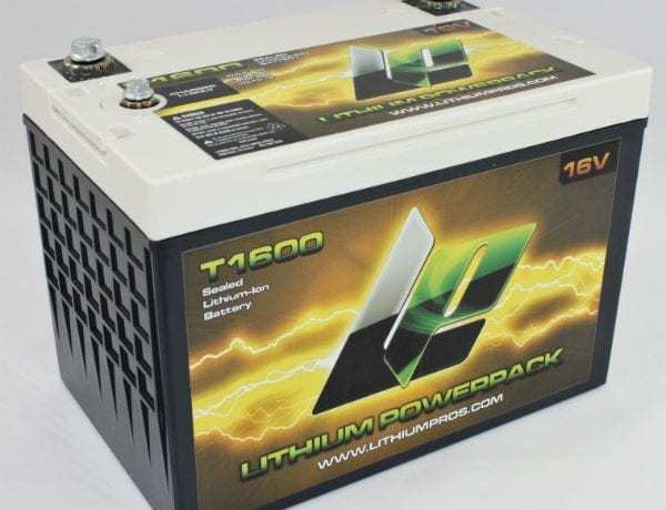 T1600 16V 20AH Lithium Ion Racing Battery