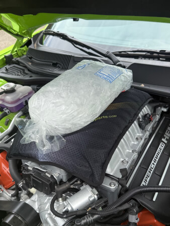 Supercharger Intake Cooling Pad