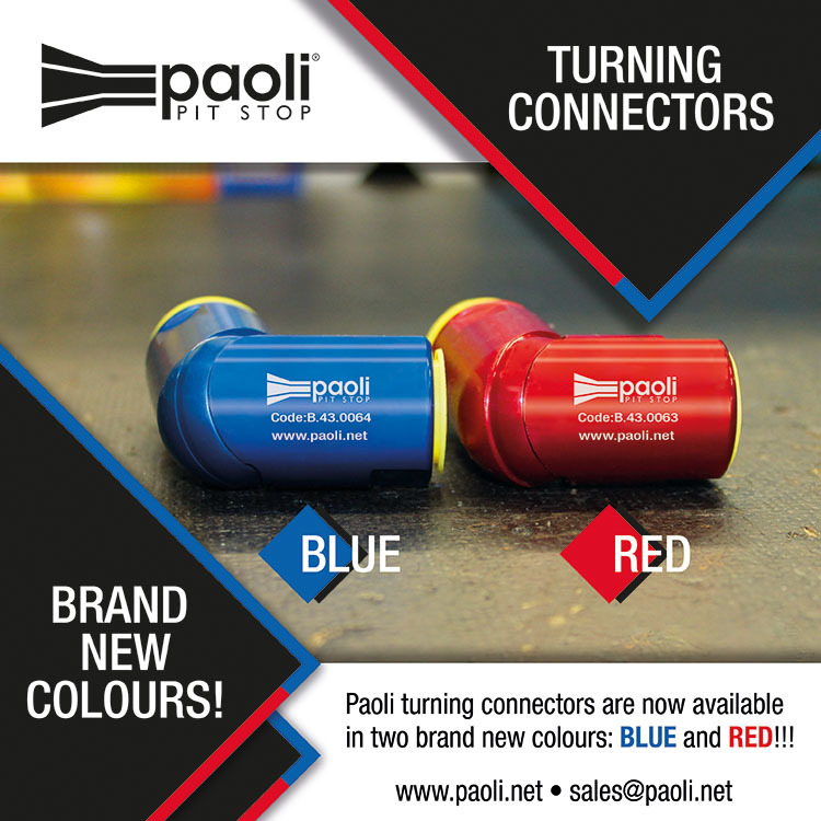 PAOLI TURNING CONNECTORS - NEW COLOURS!