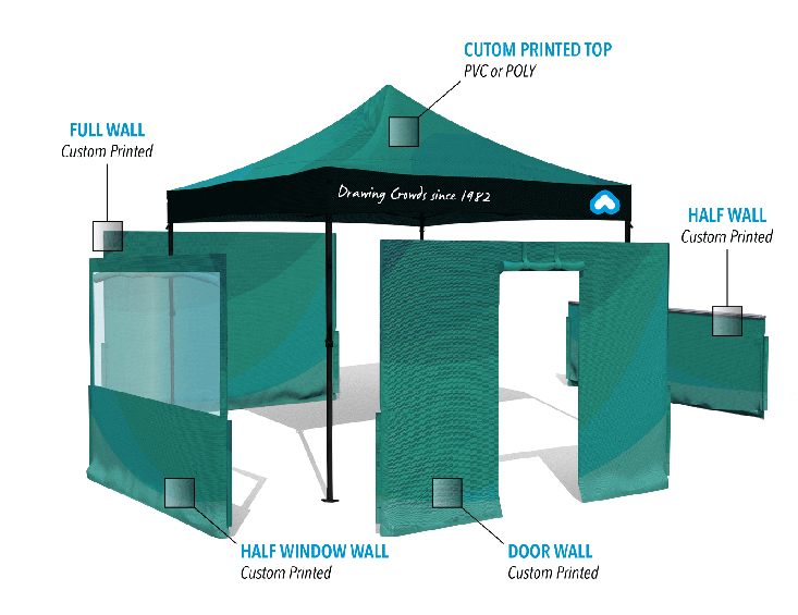 The Jester 10x10 Canopy Tent