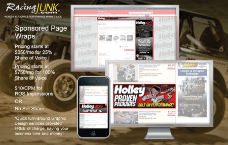 Sponsored Page Wraps
