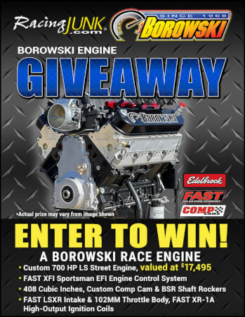 Enter to Win a Borowski Race Engine!