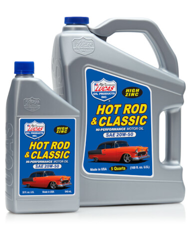 Lucas Hot Rod & Classic Car 20W-50 Motor Oil