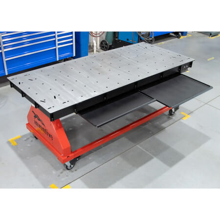 Powerlift 36 x 84 inch Adjustable Height Welding Table