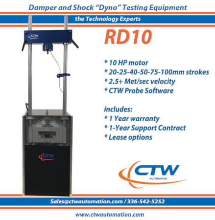 Damper and Shock dyno - crank type