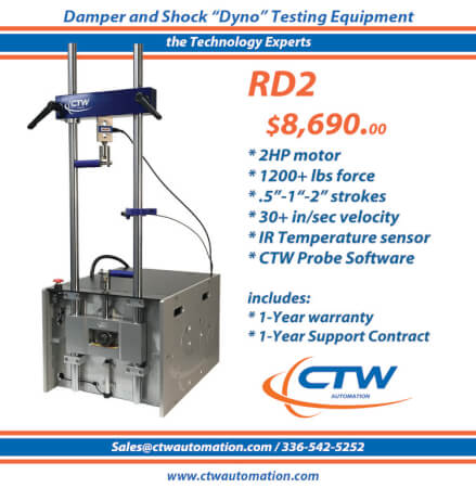 Damper and Shock dyno - crank type