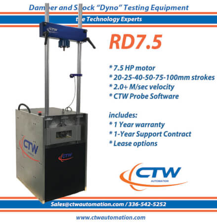 Damper and Shock dyno - crank type