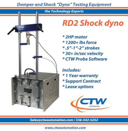Damper and Shock dyno - crank type