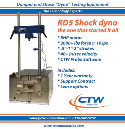 Damper and Shock dyno - crank type