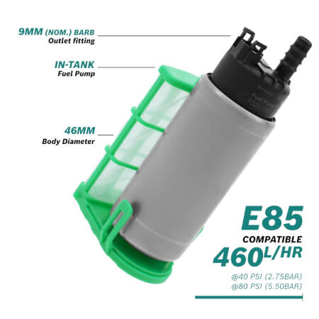 Bosch Submersible Fuel Pump - 380LPH @ 80PSI