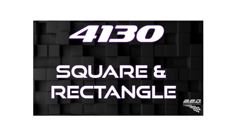 4130 Square & Rectangle Tubes