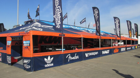 Transport Trailer Awnings and Canopy Systems