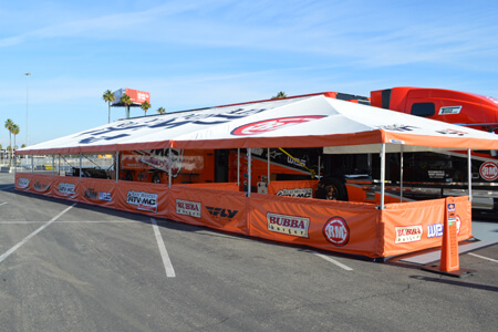Transport Trailer Awnings and Canopy Systems