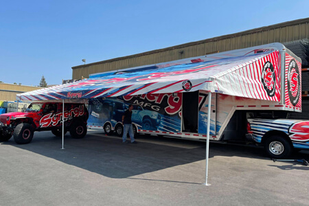 Marketing Transporter Canopies