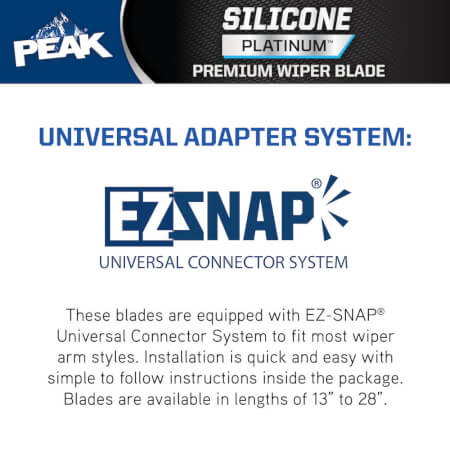 PEAK® Silicone Platinum™ Wiper Blade- 22"