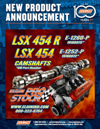 Elgin LSX : Crate Motor Camshafts