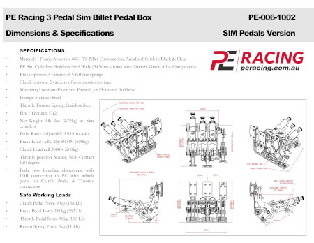 Load Cell Sim Racing Kits | PE Racing