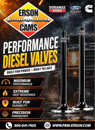 ERSON DIESEL PERFORMANCE VALVES
