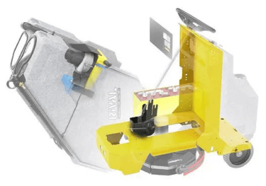 RIVAL Stand-On Floor Machine