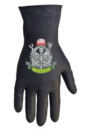 Pre-Printed Nitrile Glove Designs