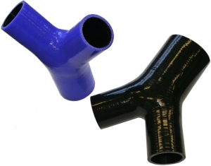 Y Piece Silicone hose Connector