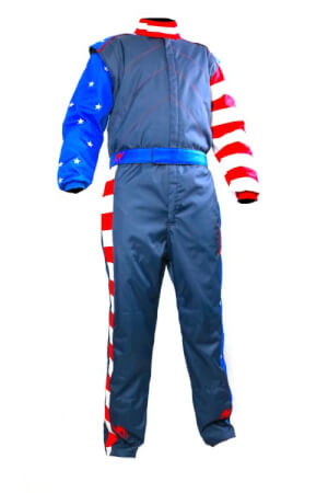 Captain U.S.A 2020 Double Layer SFI 3.2A/5 Rated Fire Suit