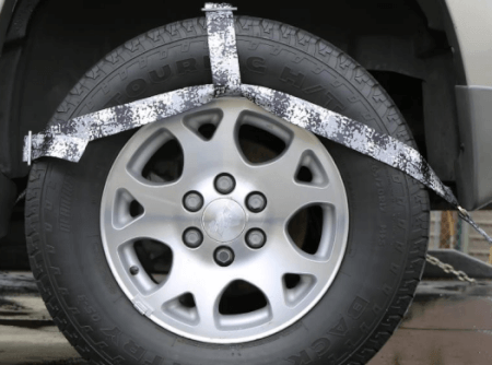 Vehicle Tie-Downs / Axle Straps