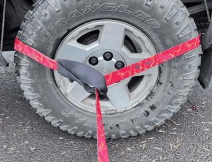 Vehicle Tie-Downs / Axle Straps