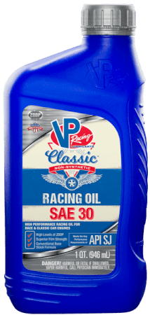 SAE 30 Oil – VP Classic™ Non-Synthetic Racing Oil