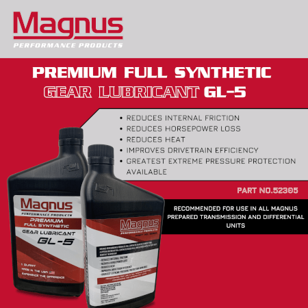 Magnus Premium Full Synthetic Gear Lubricant GL-5