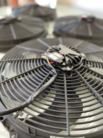 High Performance Brushless Radiator Fans - PWM Controllable