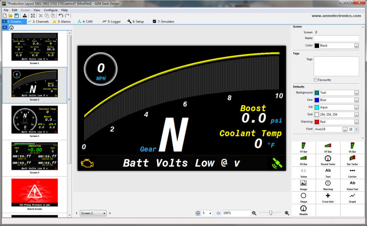 DashDesign 2.0 Software